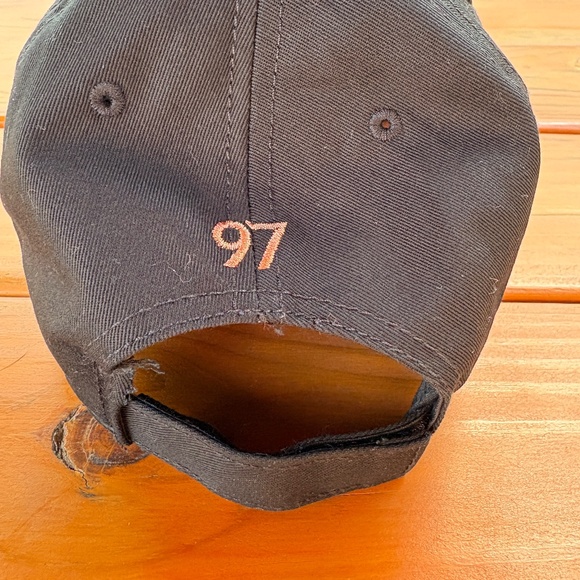 97th Oscars 2025 Baseball Cap, Black, Bronze Stitching, Otto Velcro Back Unisex main image 3